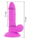 Vibrador Realístico Diversia 17 cm 2186123