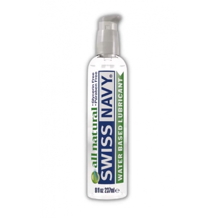 Lubricante de Agua en el Swiss Navy " All Natural de 237 ml,316028