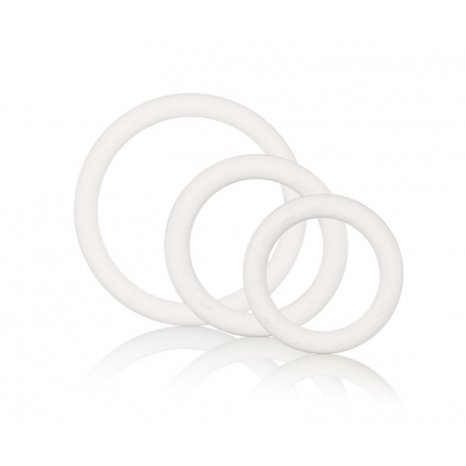 3x Cockring Calex Rubber Preto,1305332
