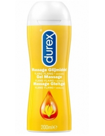 Gel Lubricant and Massage Oil Durex 2 in 1 Ylang Ylang 200 ml 313002