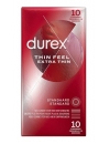 10x Preservativos Durex Thin Feel Extra Thin,3206150