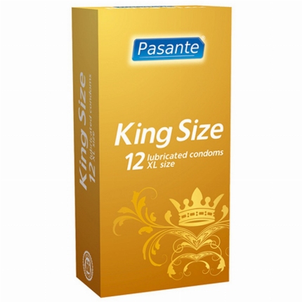 12x Preservativos Pasante King Size,3206177