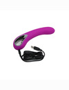 El Vibrador De Alston Negro Y El Punto G De La Batería Recargable De La Serie Pretty Love 2134371