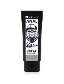 Lubrificante Água Black Hole com Relaxante Anal 70 ml 3166336