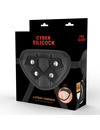 CYBER SILICOCK - STRAP-ON HARNESS WITH 3 RINGS FREE D-227300