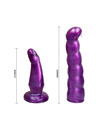 BAILE - LILAC FEMALE ANAL AND VAGINAL HARNESS GPOINT 17 CM D-194500