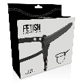 FETISH SUBMISSIVE HARNESS - BLACK SILICONE 15 CM