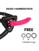 Strap On Delta Club Dong Rosa 17 cm,D-227185