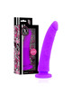 DELTA CLUB - TOYS HARNESS + DONG PURPLE SILICONE 17 X 3 CM D-227186