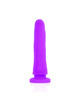DELTA CLUB - TOYS HARNESS + DONG PURPLE SILICONE 17 X 3 CM D-227186