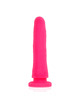 DELTA CLUB - TOYS DILDO + ARNES ROSA SILICONA MEDICA 20 X 4 CM