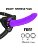 Strap On Delta Club Dong Roxo 23 cm,D-227192