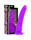 DELTA CLUB - TOYS HARNESS + DONG PURPLE SILICONE 23 X 4.5 CM D-227192