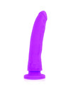 DELTA CLUB - TOYS HARNESS + DONG PURPLE SILICONE 23 X 4.5 CM D-227192