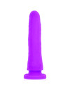 DELTA CLUB - TOYS HARNESS + DONG PURPLE SILICONE 23 X 4.5 CM D-227192