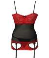 Bustier Valentine Red and Black 160028