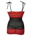 Bustier Valentine Red and Black 160028