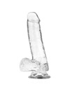 X RAY - HARNESS + CLEAR COCK WITH BALLS 18.5 CM X 3.8 CM D-227442