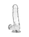 X RAY - HARNESS + CLEAR COCK WITH BALLS 18.5 CM X 3.8 CM D-227442