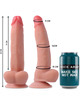 ROCKARMY - ARNÉS + DUAL DENSITY LEOPARD DILDO REALISTA 23 CM