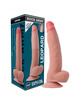 ROCKARMY - ARNÉS + DUAL DENSITY LEOPARD DILDO REALISTA 23 CM