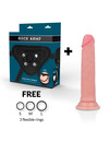 ROCKARMY - HARNESS + LIQUID SILICONE DILDO PREMIUM AVENGER 19CM D-227457