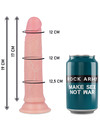 ROCKARMY - HARNESS + LIQUID SILICONE DILDO PREMIUM AVENGER 19CM D-227457