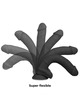 COCK MILLER - ARNES + SILICONA DENSITY ARTICULABLE COCKSIL NEGRO 19,5 CM