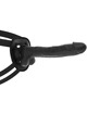 COCK MILLER - HARNESS + SILICONE DENSITY ARTICULABLE COCKSIL BLACK 24 CM D-227628