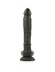 COCK MILLER - HARNESS + SILICONE DENSITY ARTICULABLE COCKSIL BLACK 24 CM D-227628