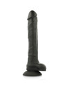 COCK MILLER - HARNESS + SILICONE DENSITY ARTICULABLE COCKSIL BLACK 24 CM D-227628