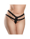 Cuecas HookUp com Plug Anal com Jóia,D-230564