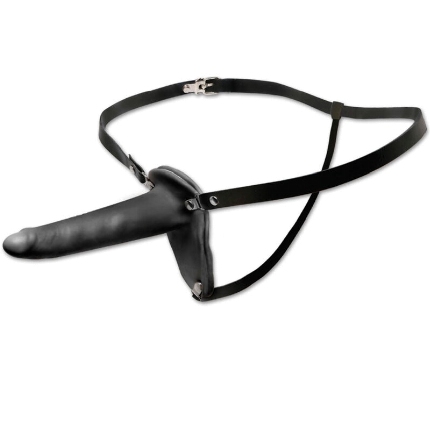 FETISH FANTASY SERIES - LEATHER STRAP-ON PD3925-01