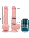 ROCKARMY - HARNESS + LIQUID SILICONE VIBRATOR PREMIUM APACHE REMOTE CONTROL 22CM D-227460