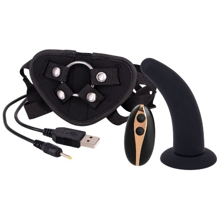 SEVEN CREATIONS - STRAP ON HARNESS WITH DILDO 125 CM D-228721