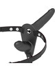 FETISH SUBMISSIVE HARNESS - DOBLE PENETRACIÓN VIBRADOR NEGRO