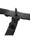 Strap On Harness Attraction Dupla Penetração com Vibração Bege 18 cm,D-224929