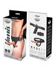 HARNESS ATTRACTION - HARRIS DOBLE PENETRACIÓN CON VIBRACION 18 X 3.5CM