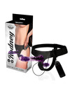 Strap On Harness Attraction Dupla Penetração com Vibração Roxo 18 cm,D-224930