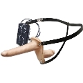 FETISH FANTASY SERIES - NATURAL VIBRO DUO PROSTHETIC LARGE