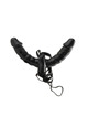 FETISH FANTASY SERIES - VIBRATING DOUBLE DELIGHT STRAP-ON. PD3382-23