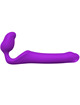ADRIEN LASTIC - QUEENS STRAP-ON FLEXIBLE VIOLET SIZE M