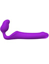 ADRIEN LASTIC - QUEENS STRAP-ON FLEXIBLE VIOLET SIZE M D-237043