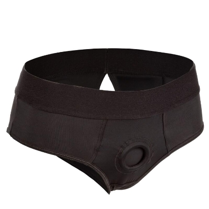 Strap On Calexotics Bottomless Briefs,D-228511