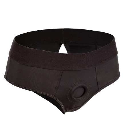 Strap On Calexotics Bottomless Briefs L/XL,D-228519