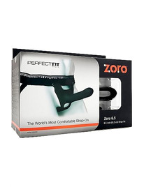 PERFECT FIT BRAND - ZORO STRAP ON 6.5 W S/M WAISTBAND BLACK