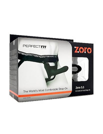 PERFECT FIT BRAND - ZORO STRAP ON 5.5 W S/M WAISTBAND BLACK