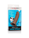 CALIFORNIA EXOTICS - PPA WITH JOCK STRAP BROWN D-223996