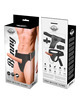 HARNESS ATTRACTION - ÁRNES HUECO BENNY CON VIBRADOR 15 X 4.5CM