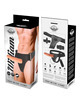 HARNESS ATTRACTION - ÁRNES HUECO WILLIAN CON VIBRADOR 17 X 4.5CM